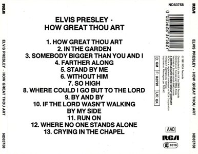 How Great Thou Art (Flash Series) - Germany 1988 - BMG ND 83758