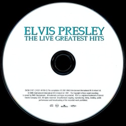 The Live Greatest Hits - Japan 2001 - BMG BVCM 31071