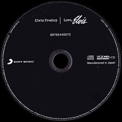 Love, Elvis - K2 HD CD - Japan 2013 - Sony Music 88765440072