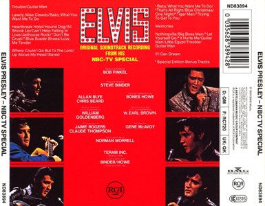 NBC TV Special - Australia 1992 - BMG ND 83894 - Elvis Presley CD