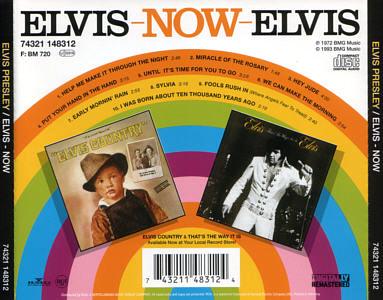 Now - Germany 1993 - BMG 74321 148312 - Elvis Presley CD