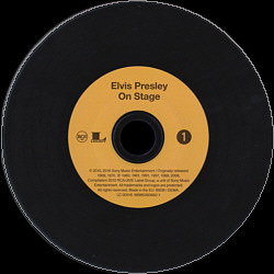 On Stage - EU 2016 - Sony Legacy 88985363662 - Elvis Presley CD
