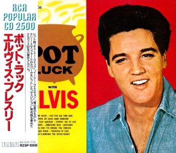 Pot Luck With Elvis - Japan 1988 - BMG R25P-1008