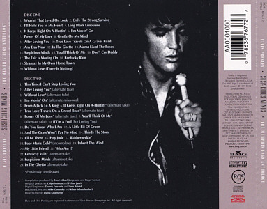 Suspicious Minds - Brazil 2003 - BMG 07863 67677 2 - Elvis Presley CD