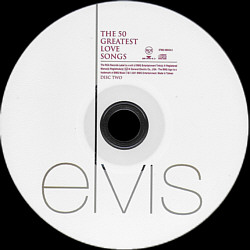 The 50 Greatest Love Songs - Taiwan 2002 - BMG 07863 68026-2   - Elvis Presley CD