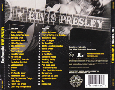 The Essential Elvis Presley - USA 2009 - Sony 82876 89048 2 - Elvis Presley CD