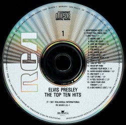 Disc 1 - The Top Ten Hits - 2CDs - BMG PD86383(2) - Brazil 2003