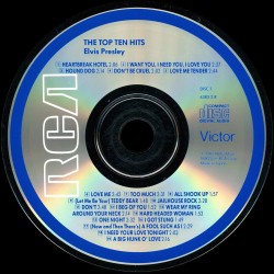 Disc 1 - Elvis Presley 2CDs - The Top Ten Hits - BMG 6383-2-R-P1,2 - USA 1987