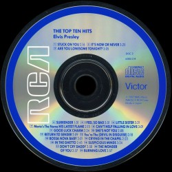 Disc 2 - Elvis Presley 2CDs - The Top Ten Hits - BMG 6383-2-R-P1,2 - USA 1987