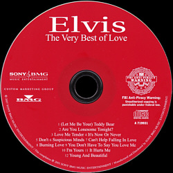 The Very Best Of Love - USA 2008 - Sony A 719931 (88697-31790-2)  - Elvis Presley CD