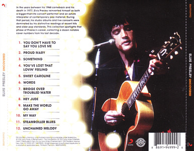 Elvis Uncovered - USA 2015 - Sony 88691949992 - Elvis Presley CD