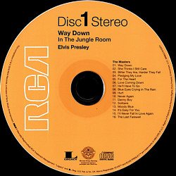 Way Down In The Jungle Room - Sony Legacy 8898531802- Canada 2016 - Elvis Presley CD