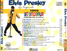 En Concerts 1969 Vol. 1 - Elvis Presley Atlas Edition CD 