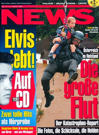 'NEWS' - Austrian magazine with a multimedia CD/CD-ROM - Austria 2002
