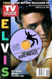 TV Guide - with a never before released Elvis CD - Young And Beautiful - USA 2005