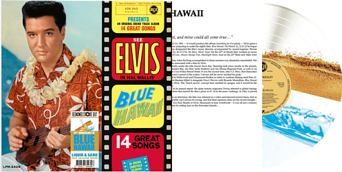 Blue Hawaii - Record Store Day 2026 - Culture Factory / VPI - Elvis Presley CD