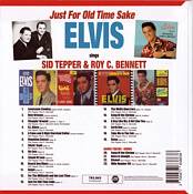 Elvis Sings Sid Tepper & Roy C. Bennett - Just For Old Time Sake- Record Store Day 2025 - Culture Factory / VPI - Elvis Presley CD