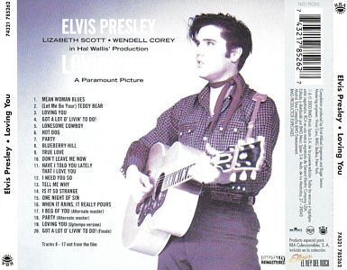 Loving You - Vol. 3 - BMG Spain 74321 785262 - Elvis Presley El Rey CD Collection