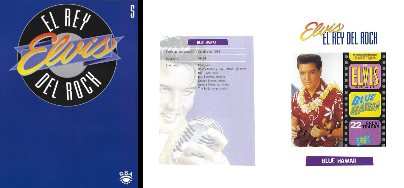 Blue Hawaii - Vol. 5 - BMG Spain 74321 785242 - Elvis Presley El Rey CD Collection