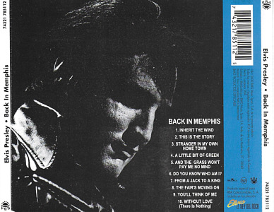 Back In Memphis - Vol. 18 - BMG Spain 	74321 785112 - Elvis Presley El Rey CD Collection