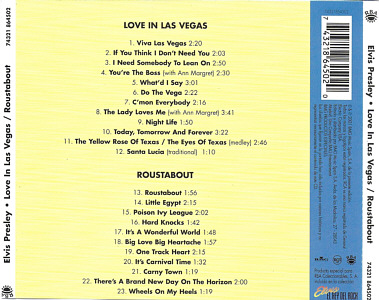 Love In Las Vegas - Roustabout - Vol. 33 - BMG Spain 74321 864502 - Elvis Presley El Rey CD Collection