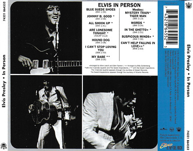 In Person - Vol. 38 - BMG Spain 74321 864552 - Elvis Presley El Rey CD Collection