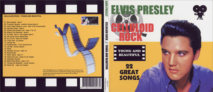 Celluloid Rock - Young And Beautiful (Flashlight Records - Elvis Corner) - Elvis Presley CD