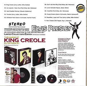 The Making Of King Creole (Radio Recorders - Elvis Corner) - Elvis Presley CD