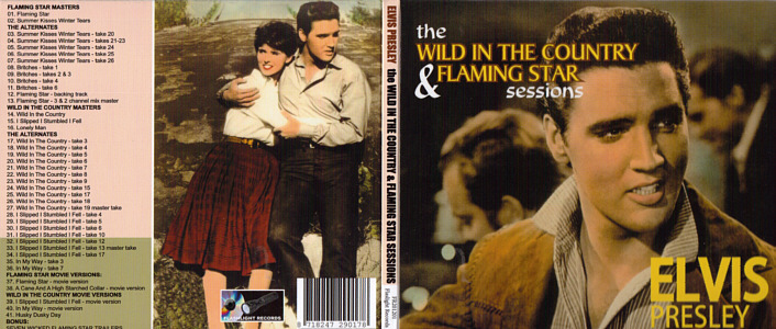 The Wild in the Country & Flaming Star Sessions (Flashlight Records - Elvis Corner) - Elvis Presley CD
