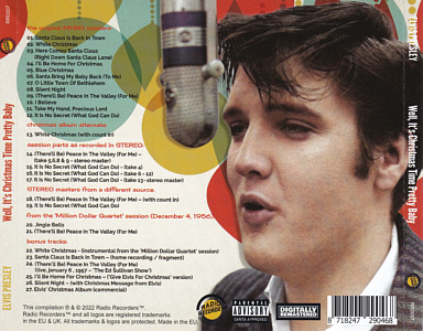 Well, It's Christmas Time Pretty Baby - Great Songs Of Christmas (Radio Recorders - Elvis Corner) - Elvis Presley CD
