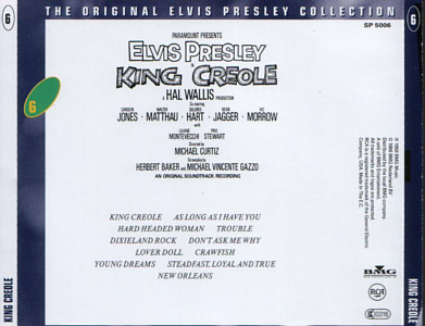 Golden Records 1 -  The Original Elvis Presley Collection Vol. 6 - EU 1996 - BMG SP 5006 - Elvis Presley CD