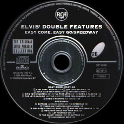 Double Features: Easy Come, Easy Go / Speedway-  The Original Elvis Presley Collection Vol. 26 - EU 1996 - BMG SP 5026 - Elvis Presley CD