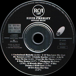 Moody Blue - The Original Elvis Presley Collection Vol. 50 - EU 1996 - BMG SP 5050 - Elvis Presley CD