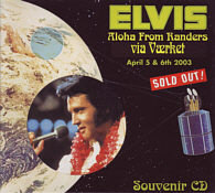 Aloha From Randers via Vaerket- Fanclub CDs - Elvis Presley CD