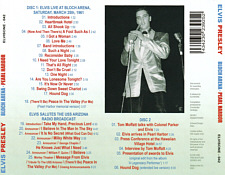 Bloch Arena - Pearl Harbor - The Bootleg Series Vol. 42 - Elvis Presley Fanclub CD