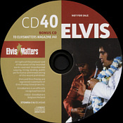 Elvis 40 - Elvis Presley Fanclub CD