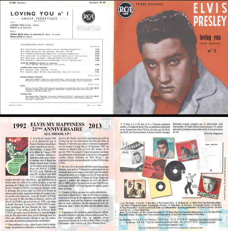 Elvis My Happiness - Fanclub CDs - Elvis Presley CD