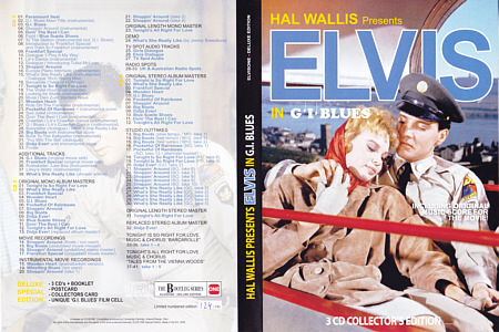 Hal Wallis Presents Elvis In G.I. Blues - The Bootleg Series Deluxe - Elvis Presley Fanclub CD