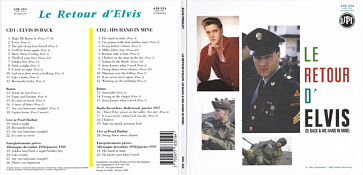 Le Retour D' Elvis / His Hand In Mine - Elvis My Happiness - Elvis Presley  Fanclub CD - Elvis My Happiness - Elvis Presley  Fanclub CD