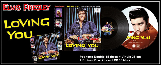 Loving You - The Alternative Album - Treat Me Nice Fanclub - Elvis Presley  Fanclub CD