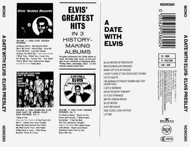 A Date With Elvis- Gracleland Collector Box Belgium BMG - Elvis Presley CD