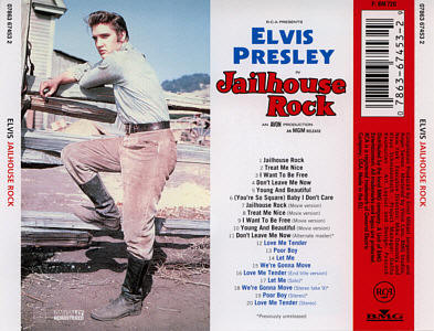 Jailhouse Rock / Love Me Tender  Elvis Presley CD 