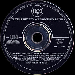 Promised Land - Germany 1994 - BMG ND 90598 - Elvis Presley CD