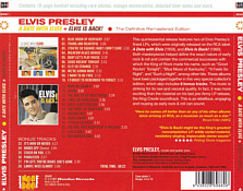 A Date With Elvis plus Elvis Is Back! - The Definitive Remastered Edition - Hoodoo Records - Elvis Presley CD