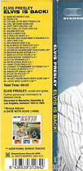 Elvis Is Back! plus A Date With Elvis  - DreamCovers  Records (FNAC.ES) - Elvis Presley CD