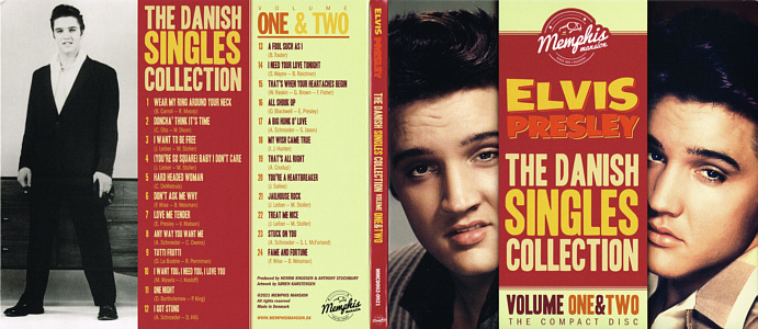 The Danish Singles Collection Volume One&Two  - Memphis Mansion - Elvis Presley CD