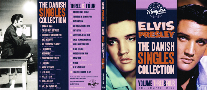 The Danish Singles Collection Volume Three & Four  - Memphis Mansion - Elvis Presley CD