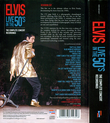 Live At Tthe 50's - The Complete Concert Recordings - Memphis Recording Service (MRS) - Elvis Presley CD