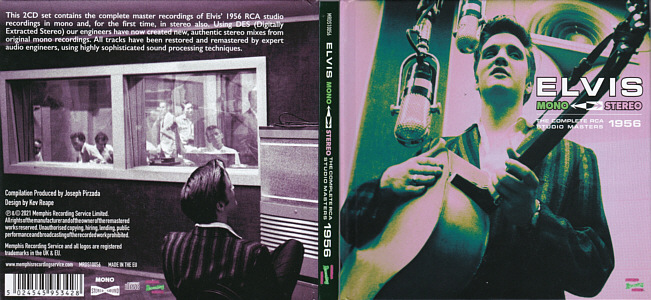 Mono To Stereo - The Complete RCA Studio Masters 1956 - Memphis Recording Service (MRS) - Elvis Presley CD