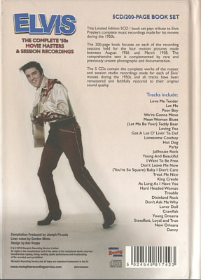 The Complete '50s Movie Masters & Session Recordings (MRS) - Elvis Presley CD